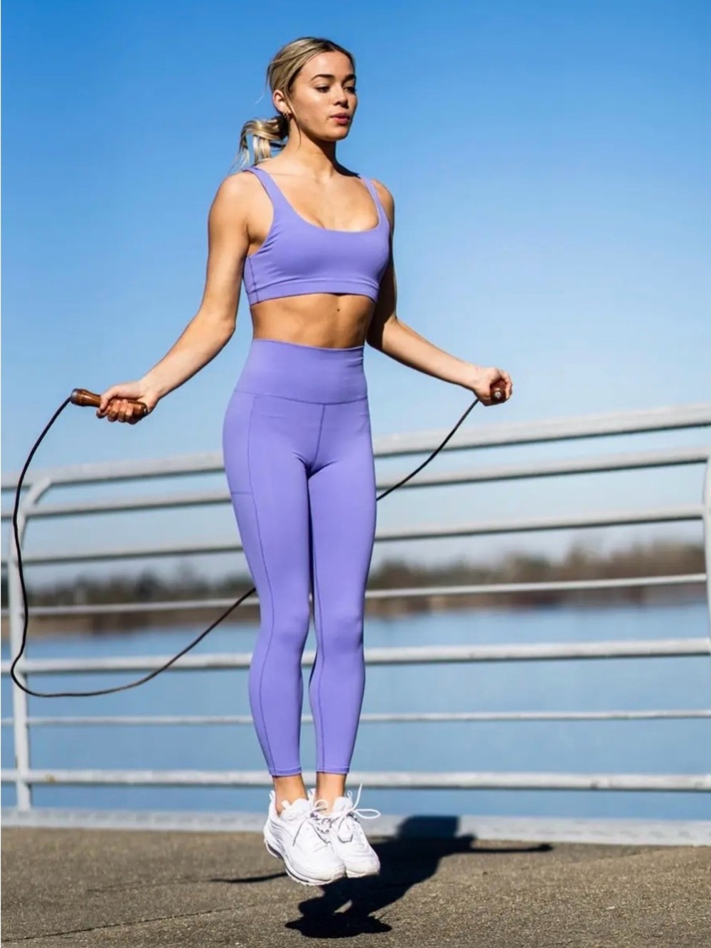 Vuori Studio Pocket Leggings Ultra Violet Women’s Small